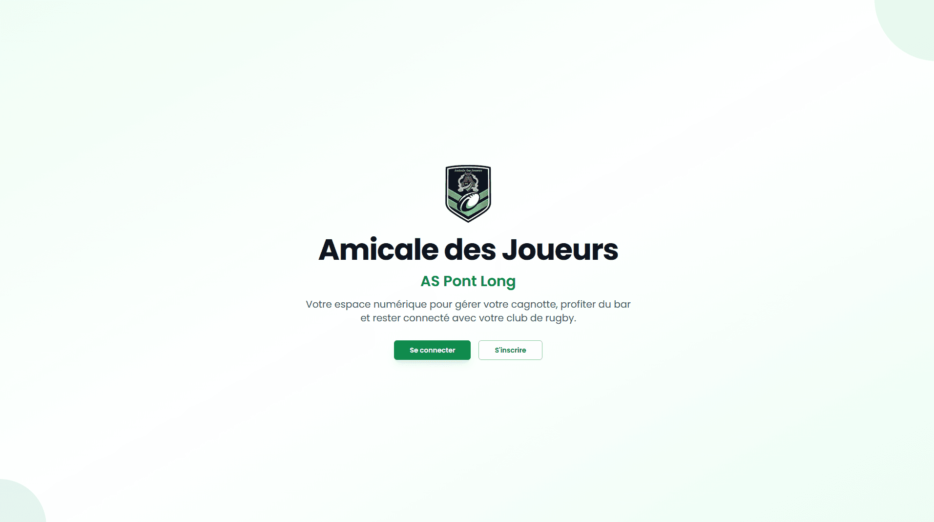 Amicale des joueurs de Pont Long